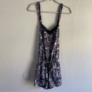 Lululemon The Runsie Flowabunga Floral Romper size 8